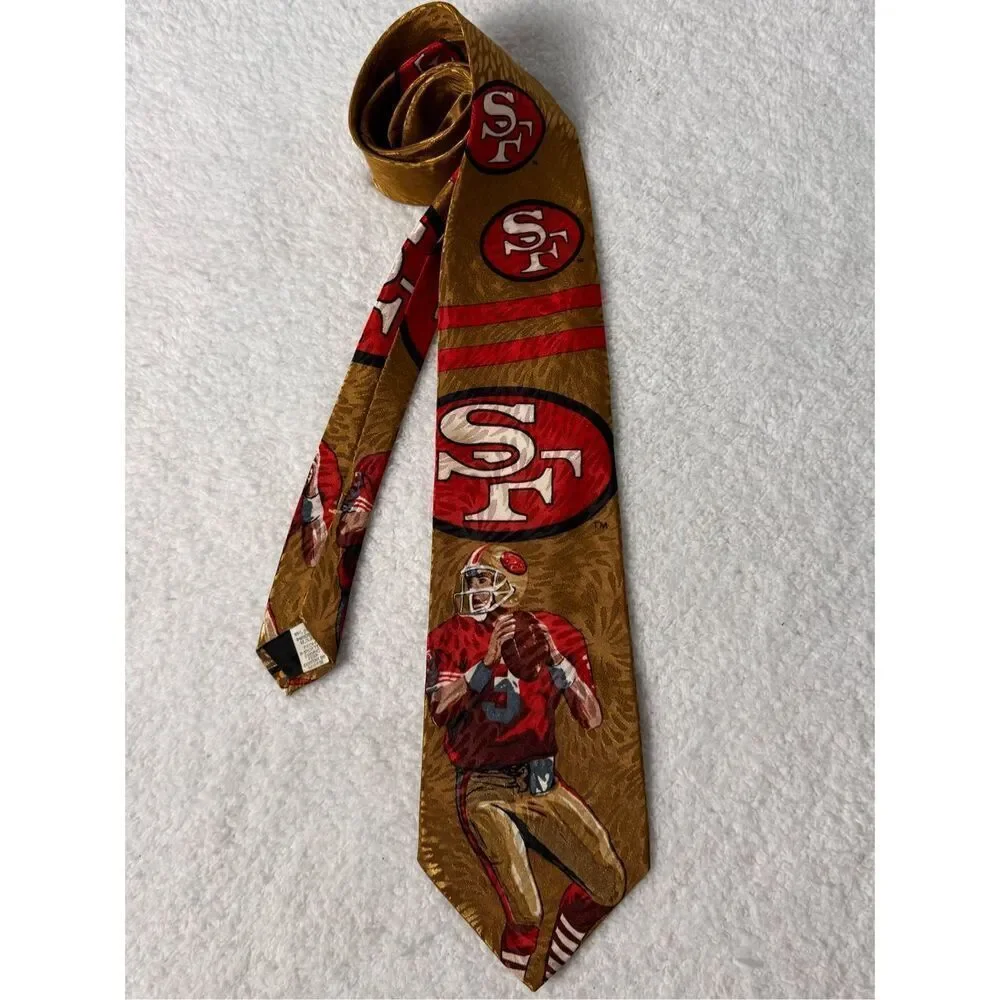 SAN FRANCISCO 49ER'S Classic NFL Team Tie